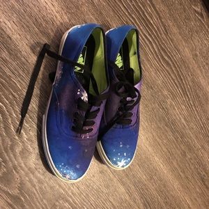 Custom Space Vans ✨
